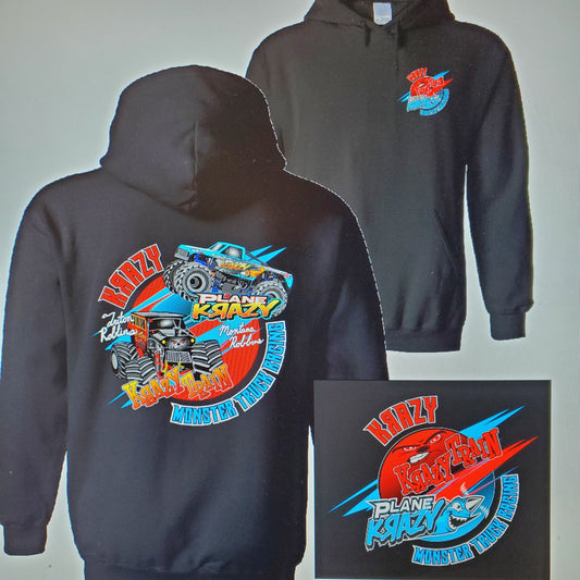Team Robbins Krazy Monster Truck Sweatshirt Adult
