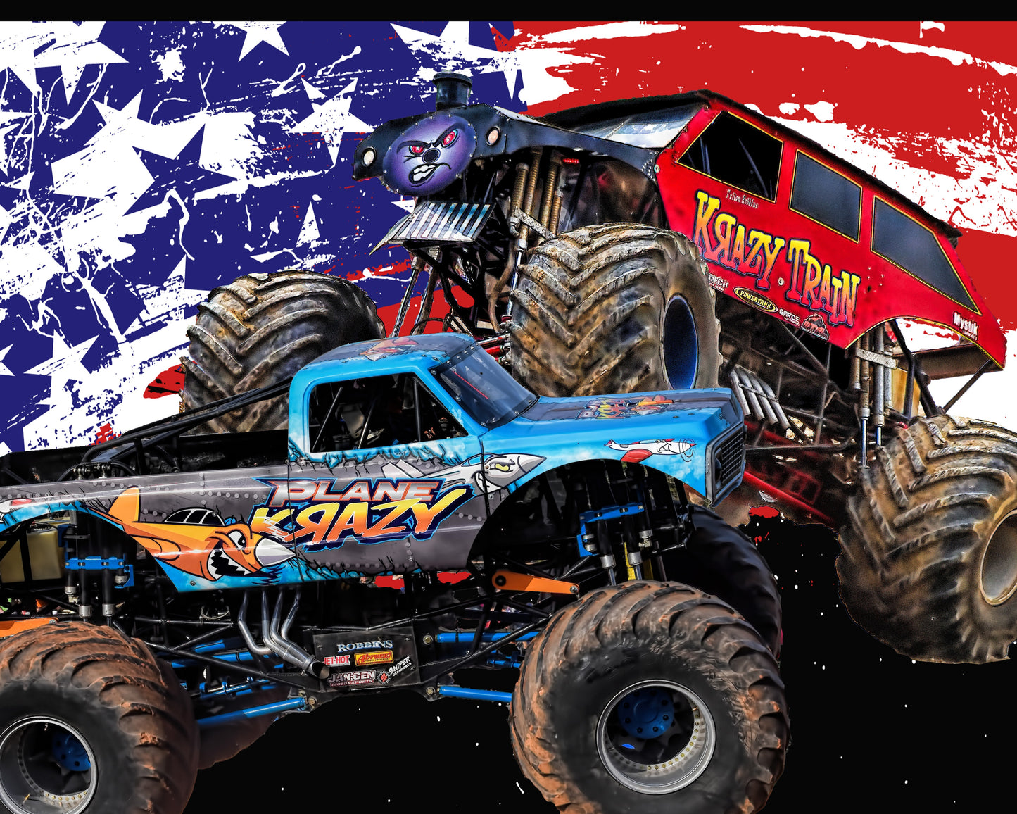 Autographed double trouble Krazy Hero Card