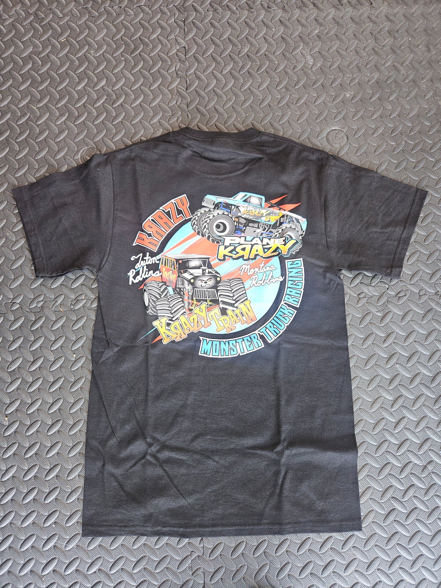 Double Krazy Monster Truck Adult T-Shirt