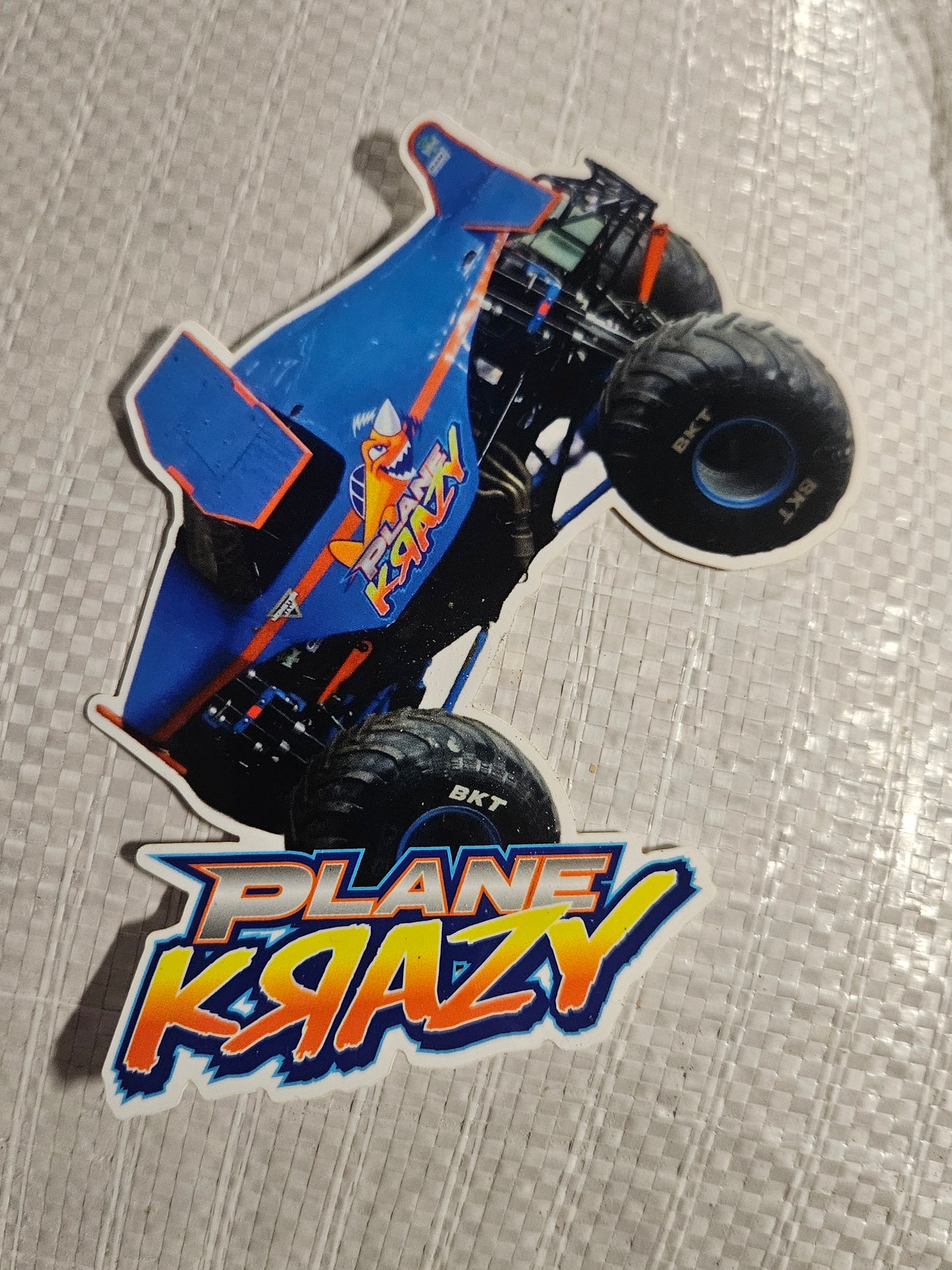 Plane Krazy Stoppie Sticker